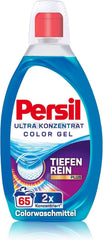 Persil Ultra Concentrate Color Detergent (2 X 65 vaske), højkoncentreret flydende vaskemiddel med Deep Clean Plus-teknologi mod de sværeste pletter Rufe Naty Shop Vaskemidler