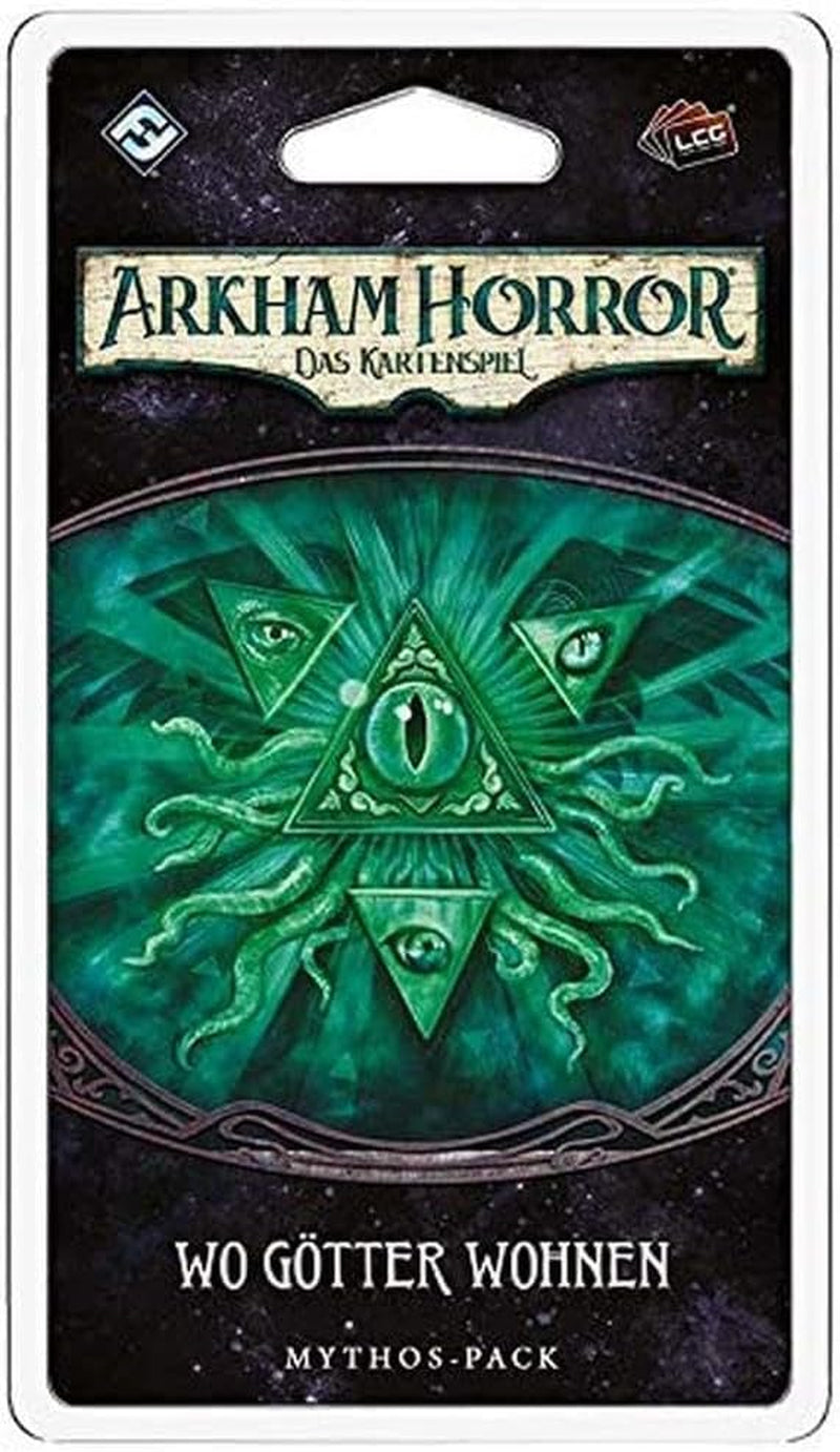 Fantasy Flight Games, Arkham Horror: LCG, Core Game, Expert Game, Card Game, 1-4 spillere, i alderen 14+, 45+ minutter, tysk, flerfarvet, farverigt