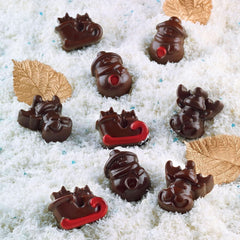 Silikomart 199194, til Chokoladepraliner, Vintermotiv Kitchen Naty Shop