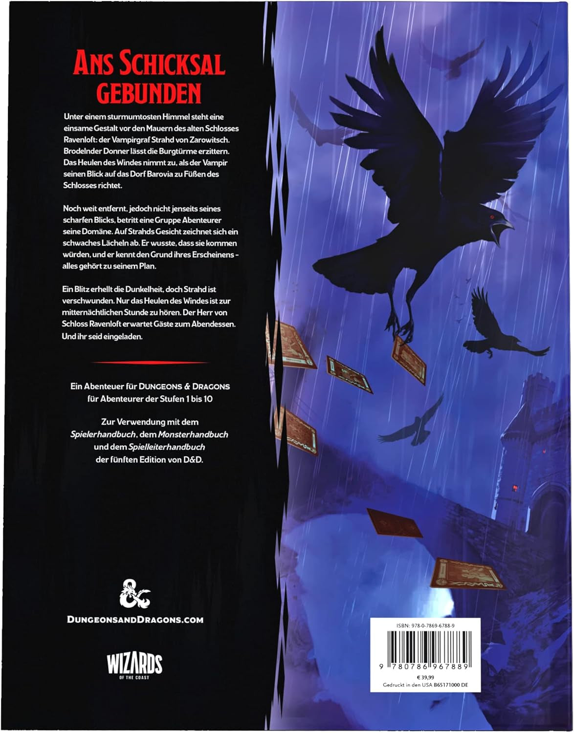 Dungeons & Dragons: Curse of Strahd (tysk version)