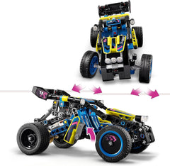 LEGO Technic Offroad Racing Buggy Billegetøj til børn Buggy Racing Car Byggesæt Gave til drenge og piger 8 år gammel Rallybil Model 42164 Byggesæt Besuche den LEGO-Store
