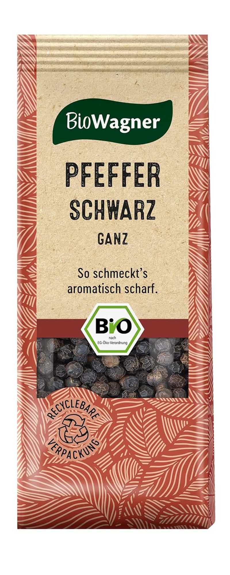 BioWagner - Bio Wachholderbeeren | ideel til Wild, Sauerbraten eller Sauerkraut | naturbelassene Bio-Zutaten | genanvendelig emballage | 30 g