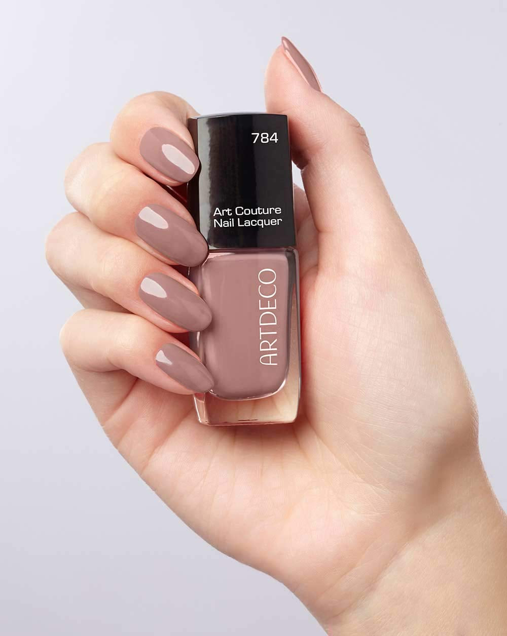 ARTDECO Neglelak - Langtidsholdbar, hurtigtørrende brun neglelak - 1 x 10ml