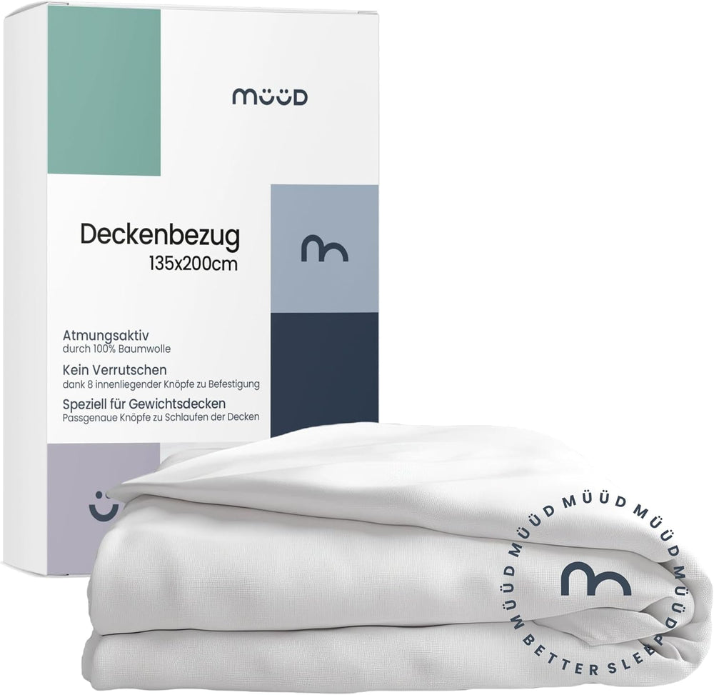 7 kg terapeutisk tæppe I 135X200Cm I Til afslappende søvn I Højkvalitets vægtet tæppe lavet af åndbart bomuld I Afstressende og terapeutisk - Inklusiv pakkeboks med bærehåndtag Senge og tæpper Besuche den mÃ¼Ã¼d-Store Dynebetræk 700 gram