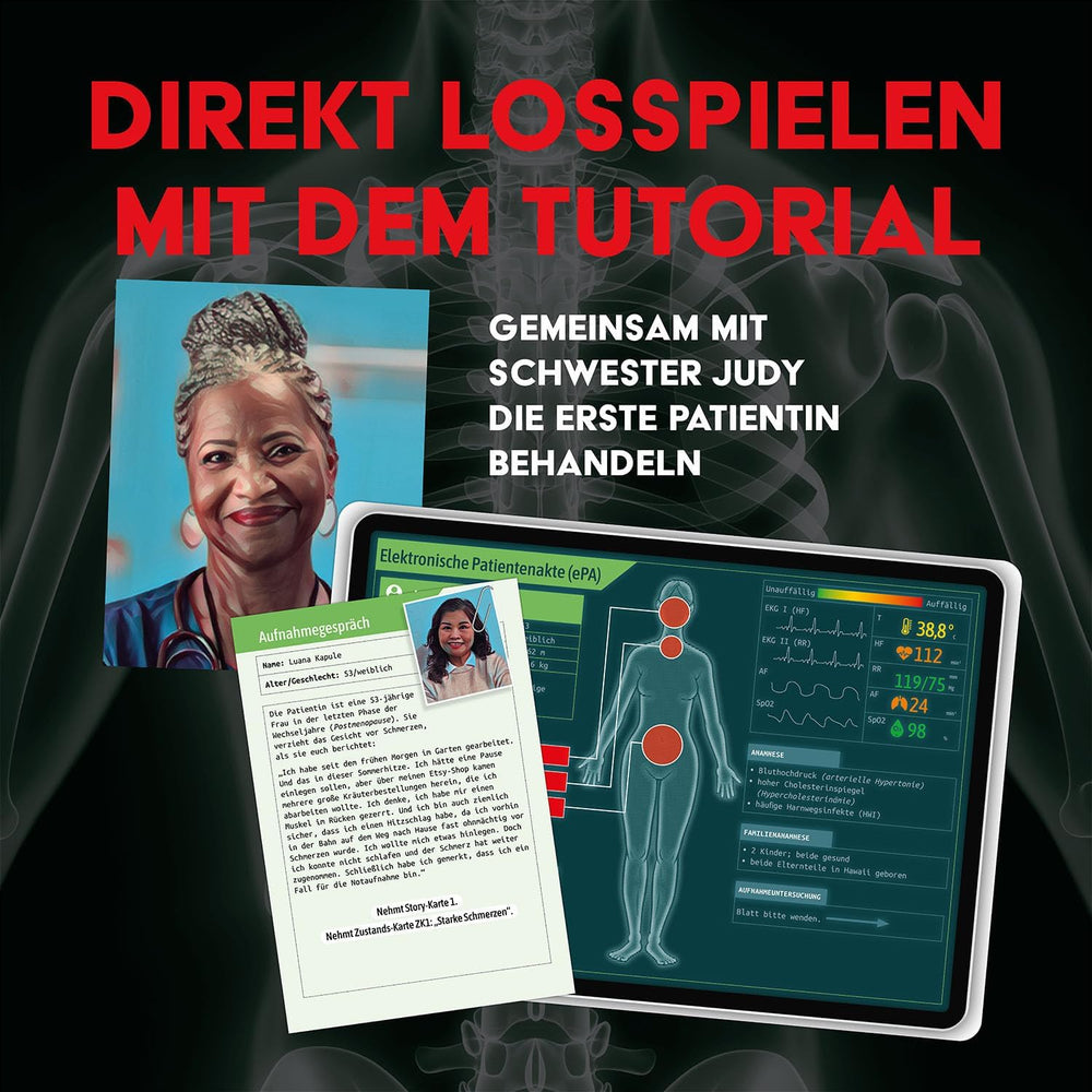KOSMOS 684426 Medical Mysteries - Miami medicinsk co-op RPG Medical Crime Files brætspil for alderen 16 og opefter