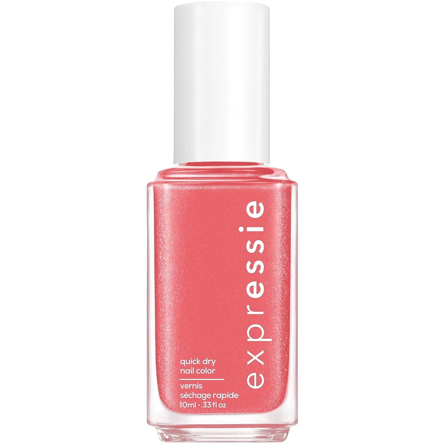 Essie hurtigtørrende neglelak "expression", nr. 270 misfit right in, metallisk, vegansk formel, 10 ml