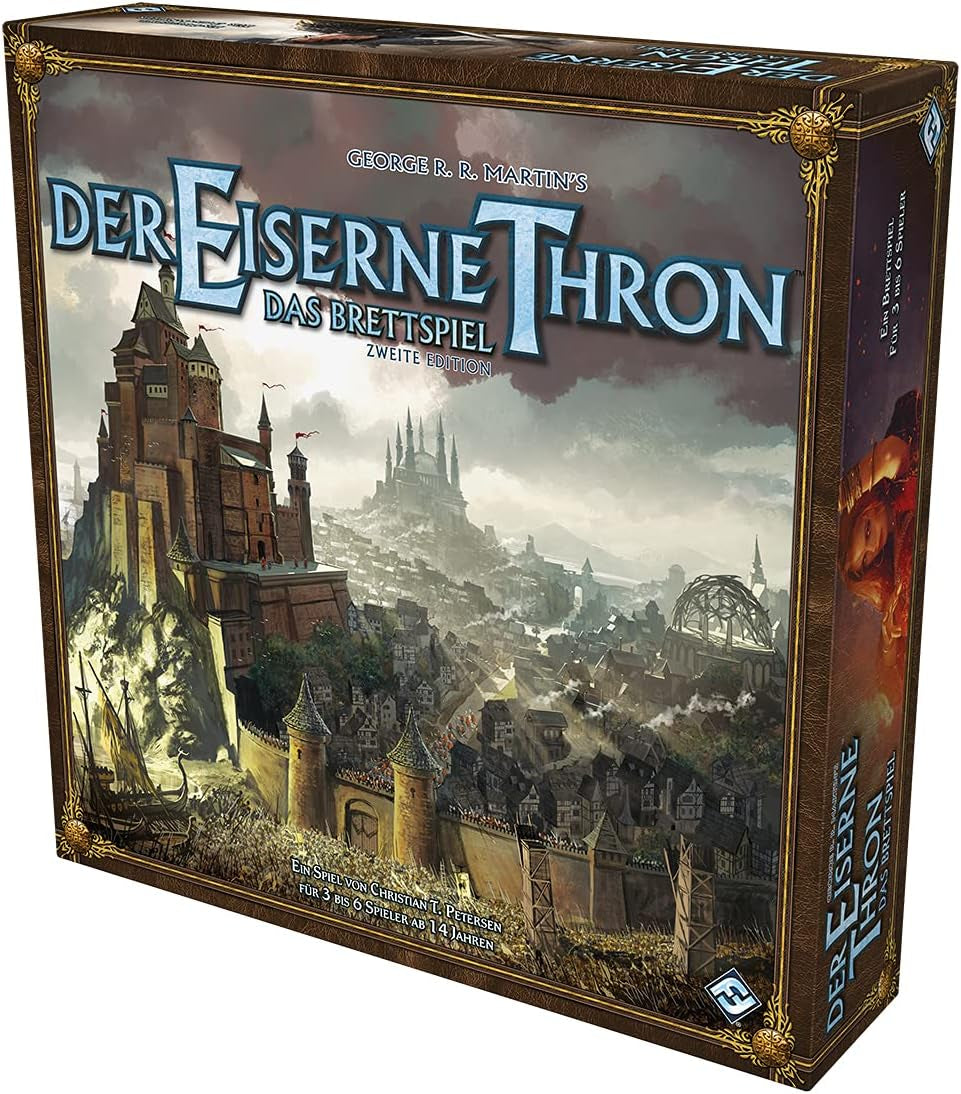 Fantasy Flight Games, Throne of Iron: The Board Game 2nd Edition - Mother of Dragons, Expansion, Expert Game, Strategi Game, 3-8 Players, Ages 14+, 180 minutes, German