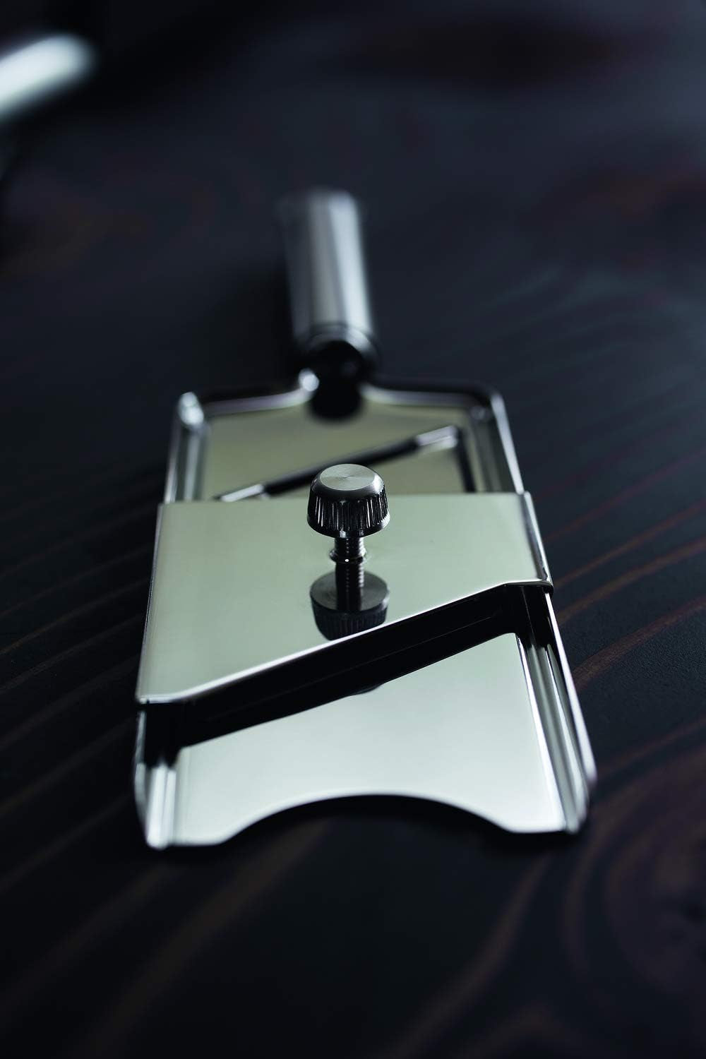 RÖSLE gourmetskærer Højkvalitetsskærer til trøfler, fine svampe, parmesan, radiser, tynde skiver, rustfrit stål 18/10 Skræller RÖSLE