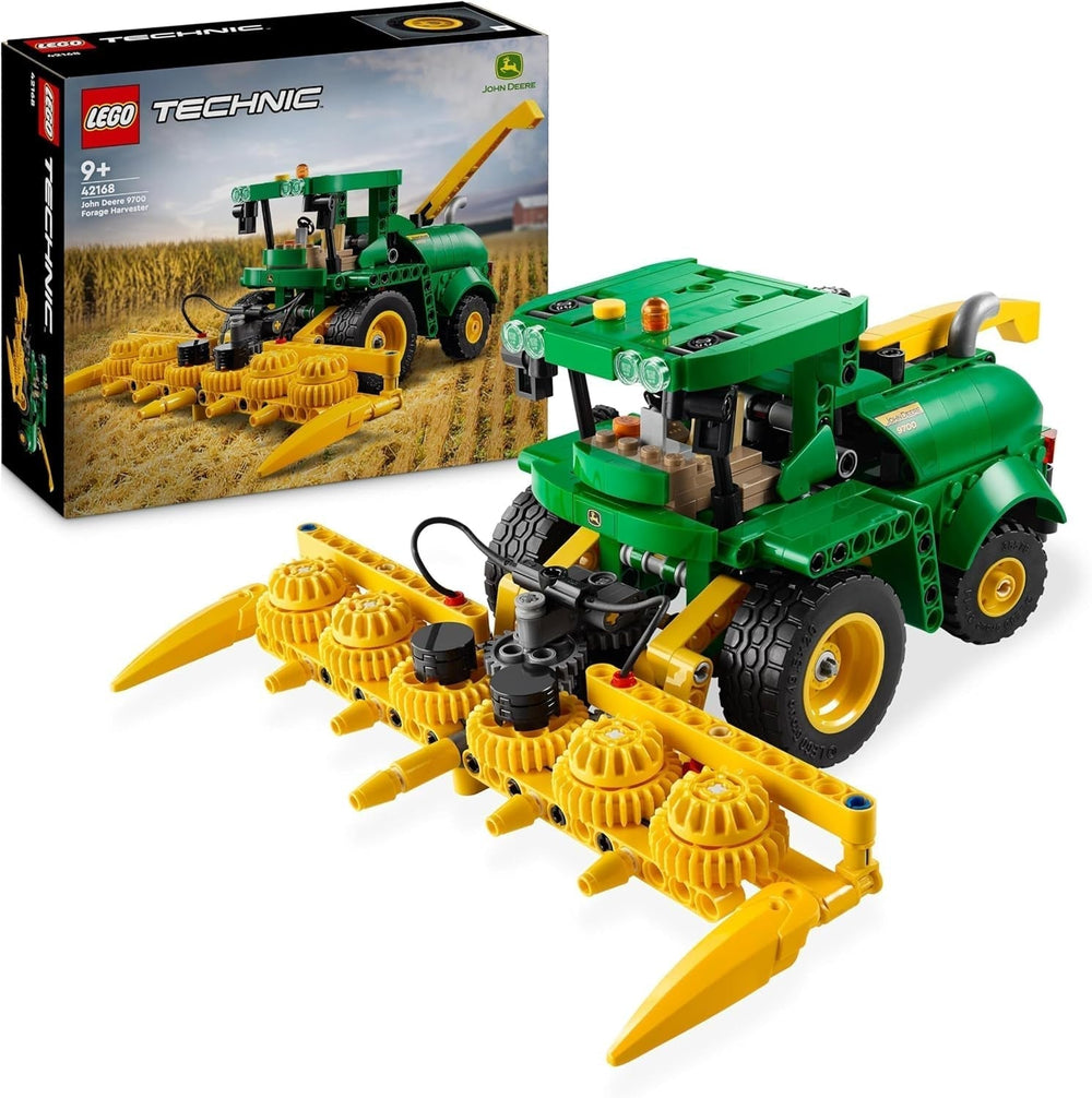 LEGO Technic John Deere 9700 snitter til børn Legetøjstraktor Gårdsæt Køretøjsmodel med realistiske funktioner Gave til drenge og piger 9 år 42168 Byggesæt Besuche den LEGO-Store Single