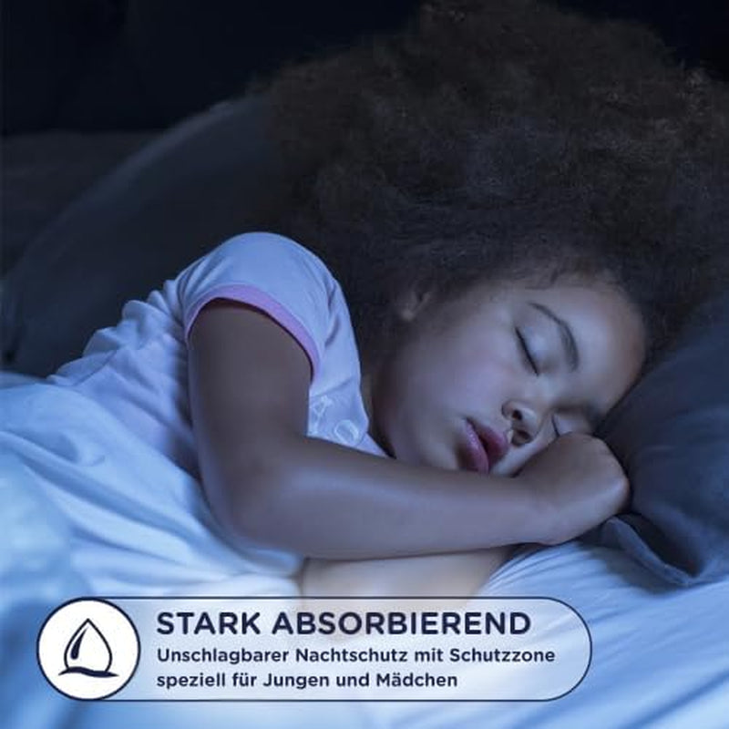 Huggies DryNites superabsorberende nattebleer til piger 4-7 år, 4 x 16 trussebleer (64 antal), månedlig pakke