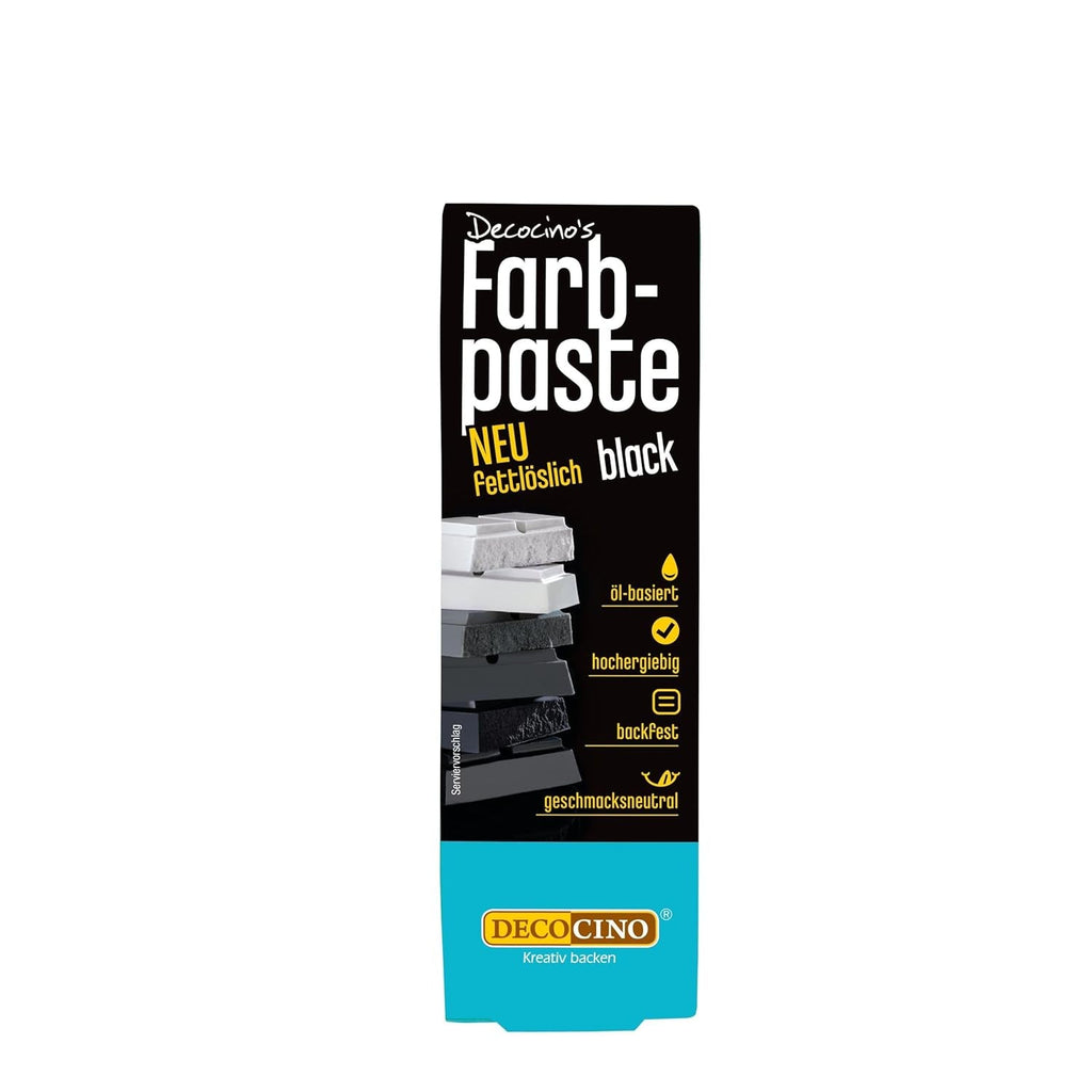 DECOCINO Pastă colorantă liposolubilă galbenă - 15 g - Colorant alimentar pe bază de ulei, ideal pentru colorarea ciocolatei, cremei de unt, fondantei sau aluatului de prăjituri