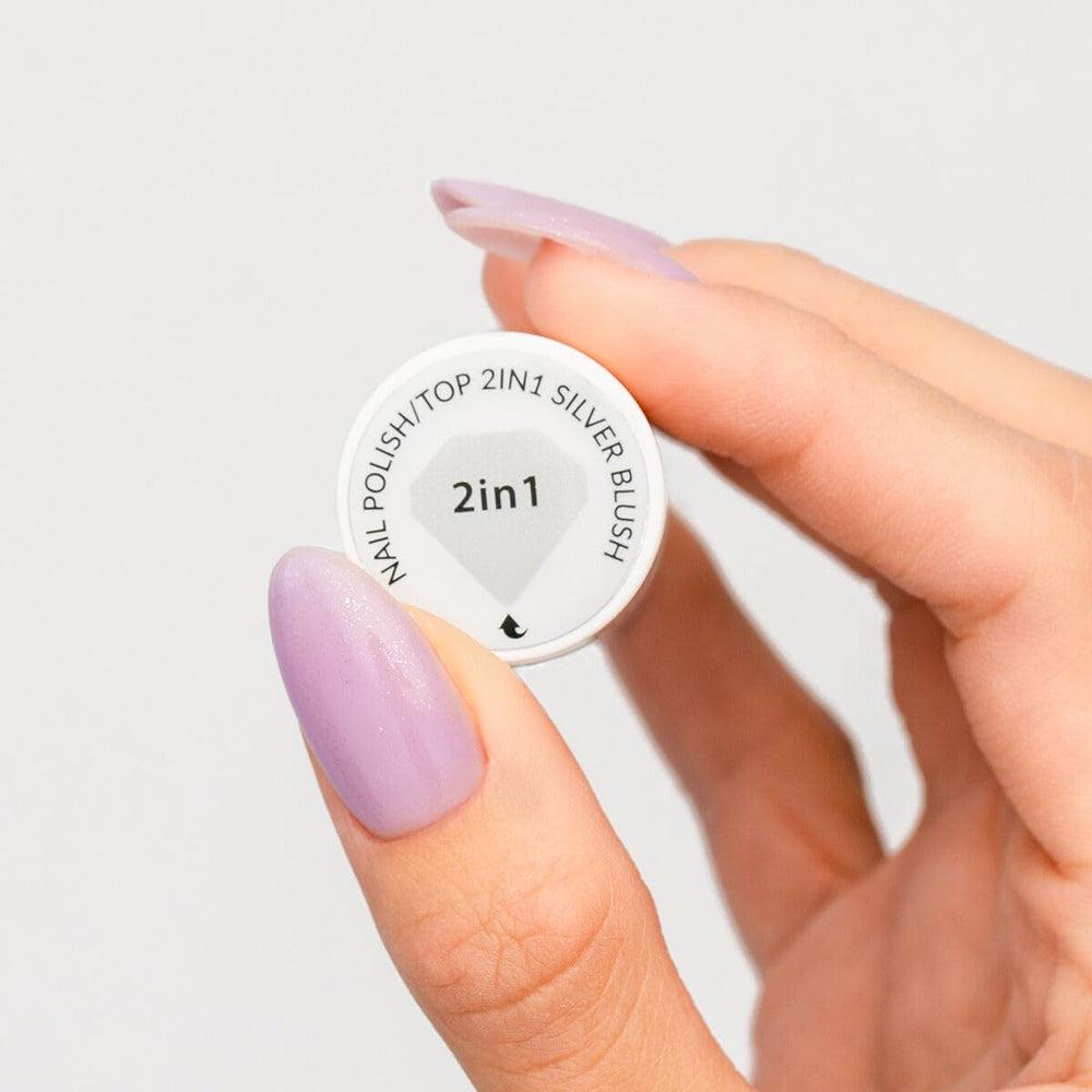 Neglelak Semilac Top Classic SILVER BLUSH 7 ml