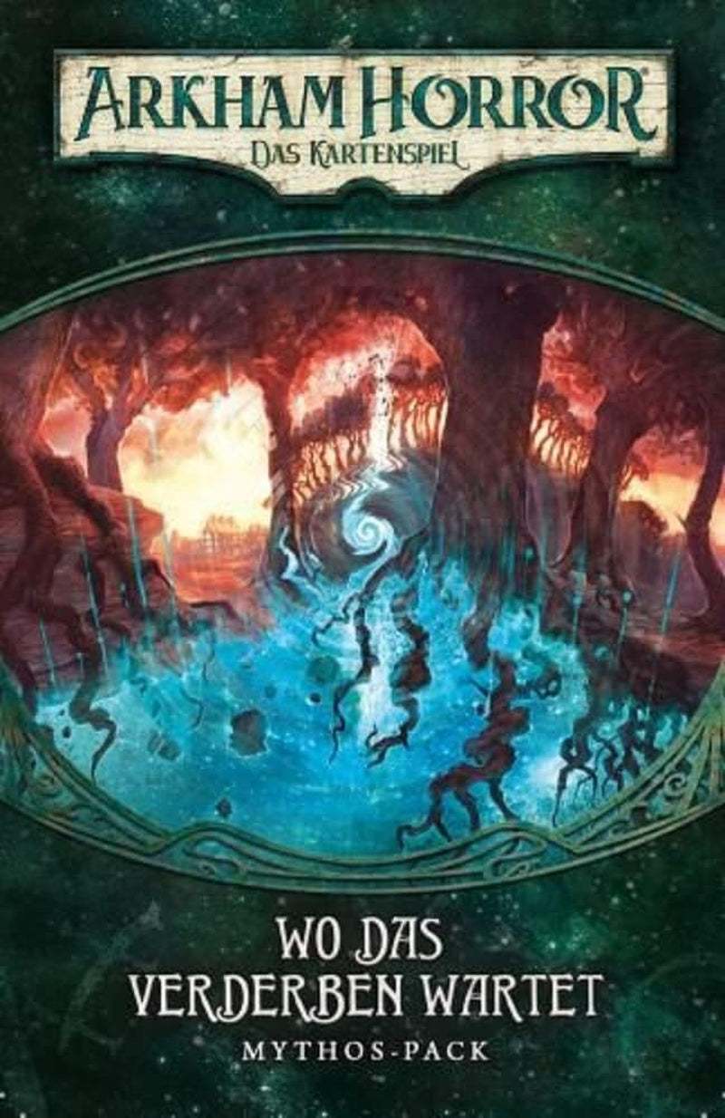 Fantasy Flight Games, Arkham Horror: LCG, Core Game, Expert Game, Card Game, 1-4 spillere, i alderen 14+, 45+ minutter, tysk, flerfarvet, farverigt