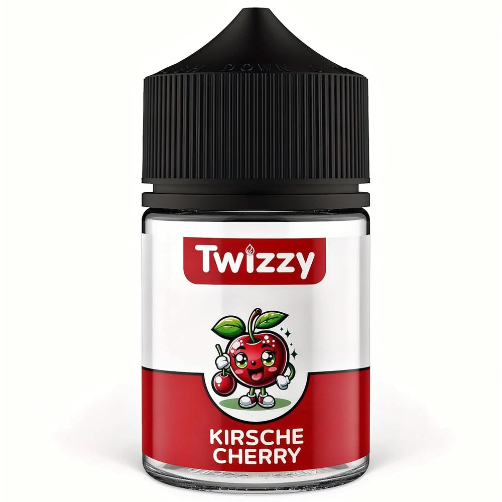 Twizzy Cherry mad smag - 60 ml - Intens smag - Ideel til bagning Aromas Naty Shop