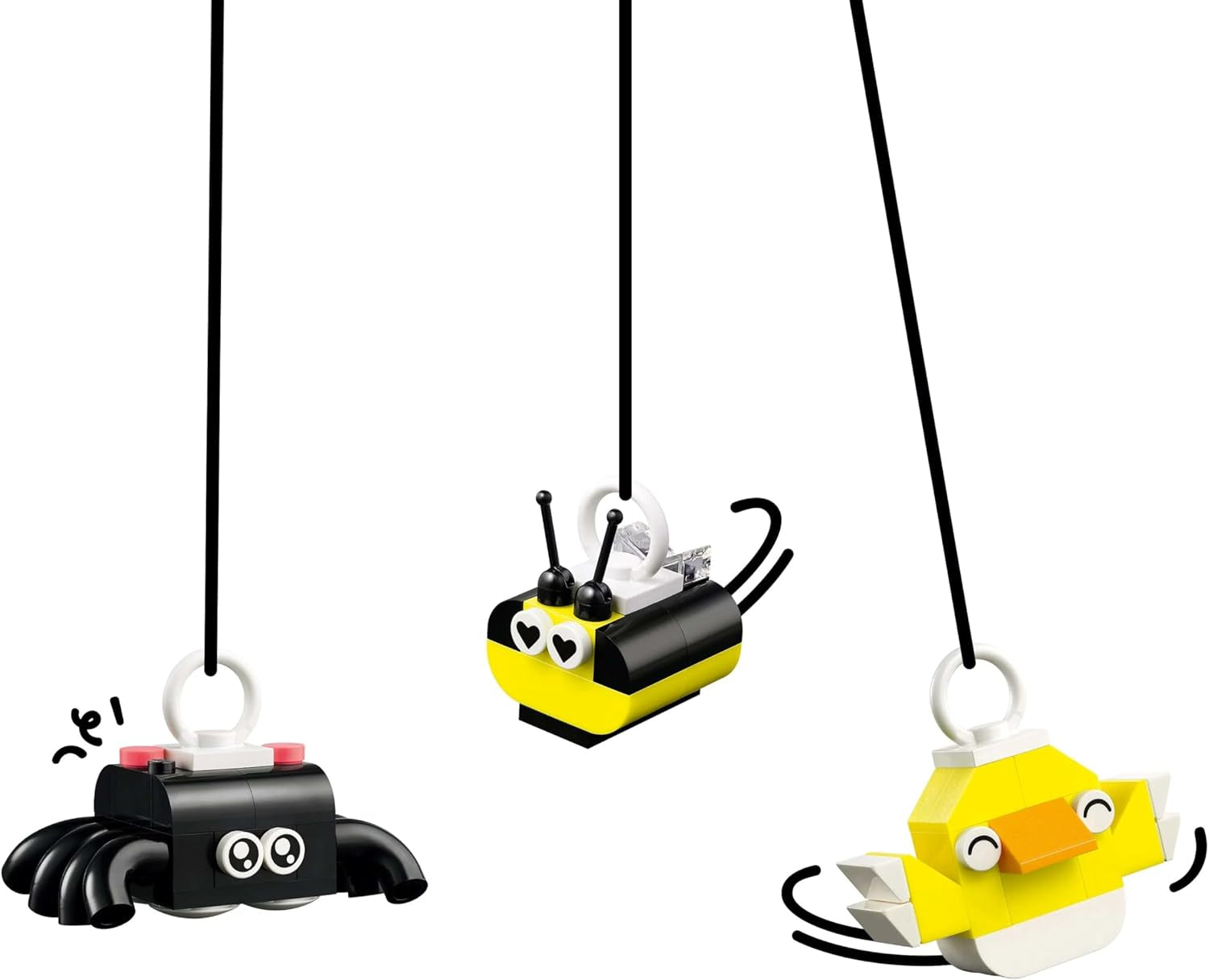 LEGO Classic Creative Fun Box, farverige byggeklodser til fantasifuldt rollespil, byggesæt til begyndere, legetøj til piger og drenge fra 5 år, genopbyggelige modeller 11042 byggesæt Besuche den LEGO-Store