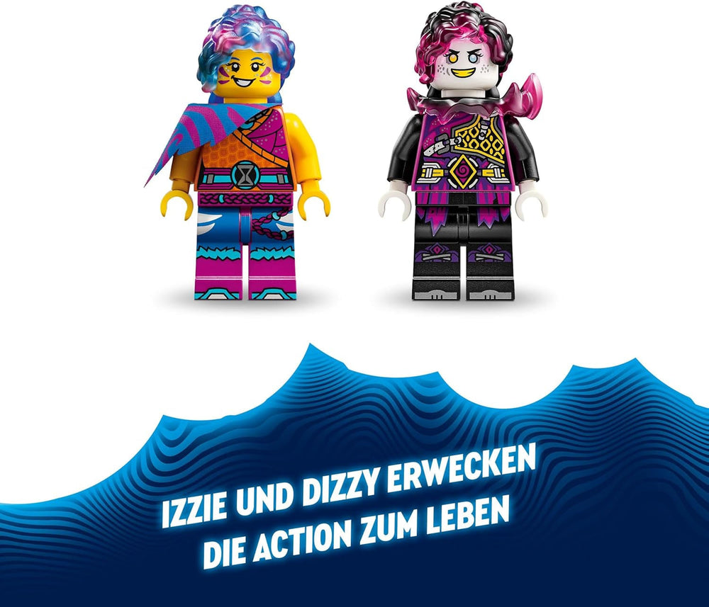 LEGO Dreamzzz 3-i-1 Izzies drømmedyr, magisk æg med svimlende og svimlende minifigurer og dyrefigurer, fantasilegesæt, gave til piger og drenge 8 år 71481 Byggesæt Besuche den LEGO-Store