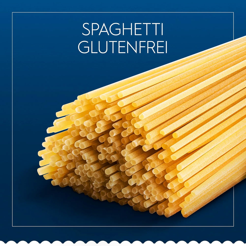 Glutenfri Barilla spaghetti nr. 5, lækre majs- og risretter – perfekt til personer med cøliaki eller glutenintolerance 400g