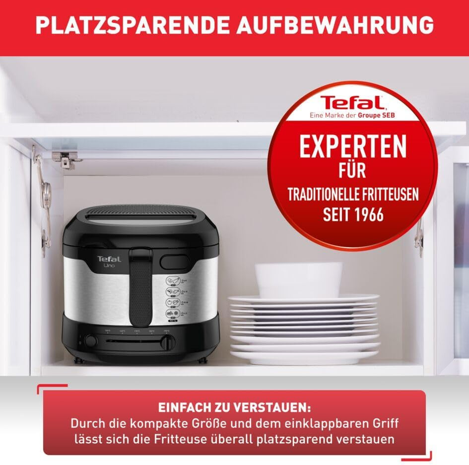 Frituregryde Tefal Uno M FF215D, 1470 Watt, kapacitet: 1 kg Naty Shop Appliances