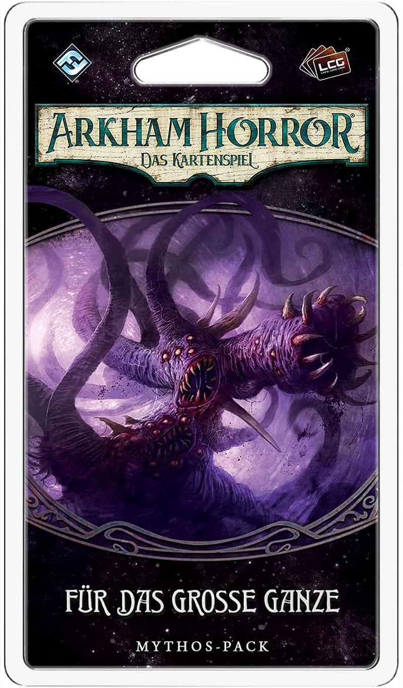 Fantasy Flight Games, Arkham Horror: LCG, Core Game, Expert Game, Card Game, 1-4 spillere, i alderen 14+, 45+ minutter, tysk, flerfarvet, farverigt
