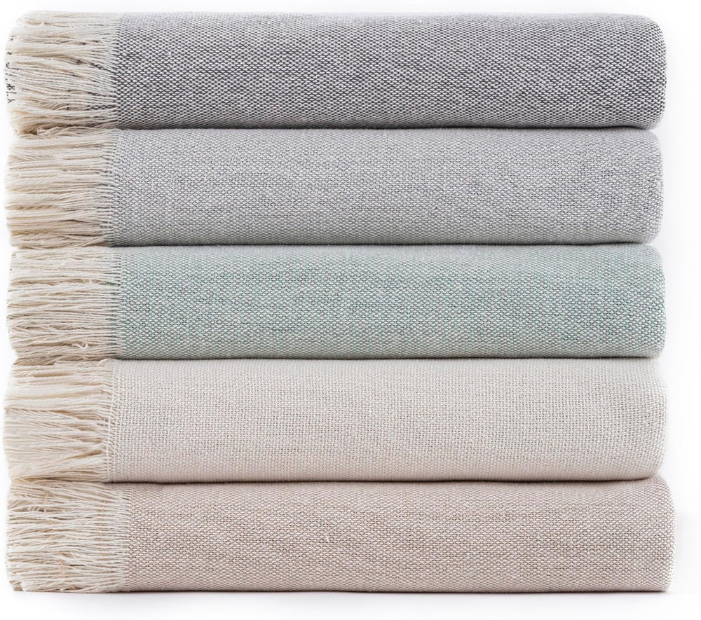 Multifunktionelt sengebetræk, sengetæppe, sengebetræk, sofabetræk, Jarapas, ensfarvet (180 X 260 cm, mørkegrå). Senge og tæpper Besuche den Todocama-Store Mørkegrå 180X260