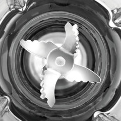 WMF Küchenminis Kompaktmixer, Mini Standmixer, 400 Watt, Standmixer Klein, Glasbeholdere 0,8 L, Pulsstufe, Cromargan Matt Kitchen Naty Shop