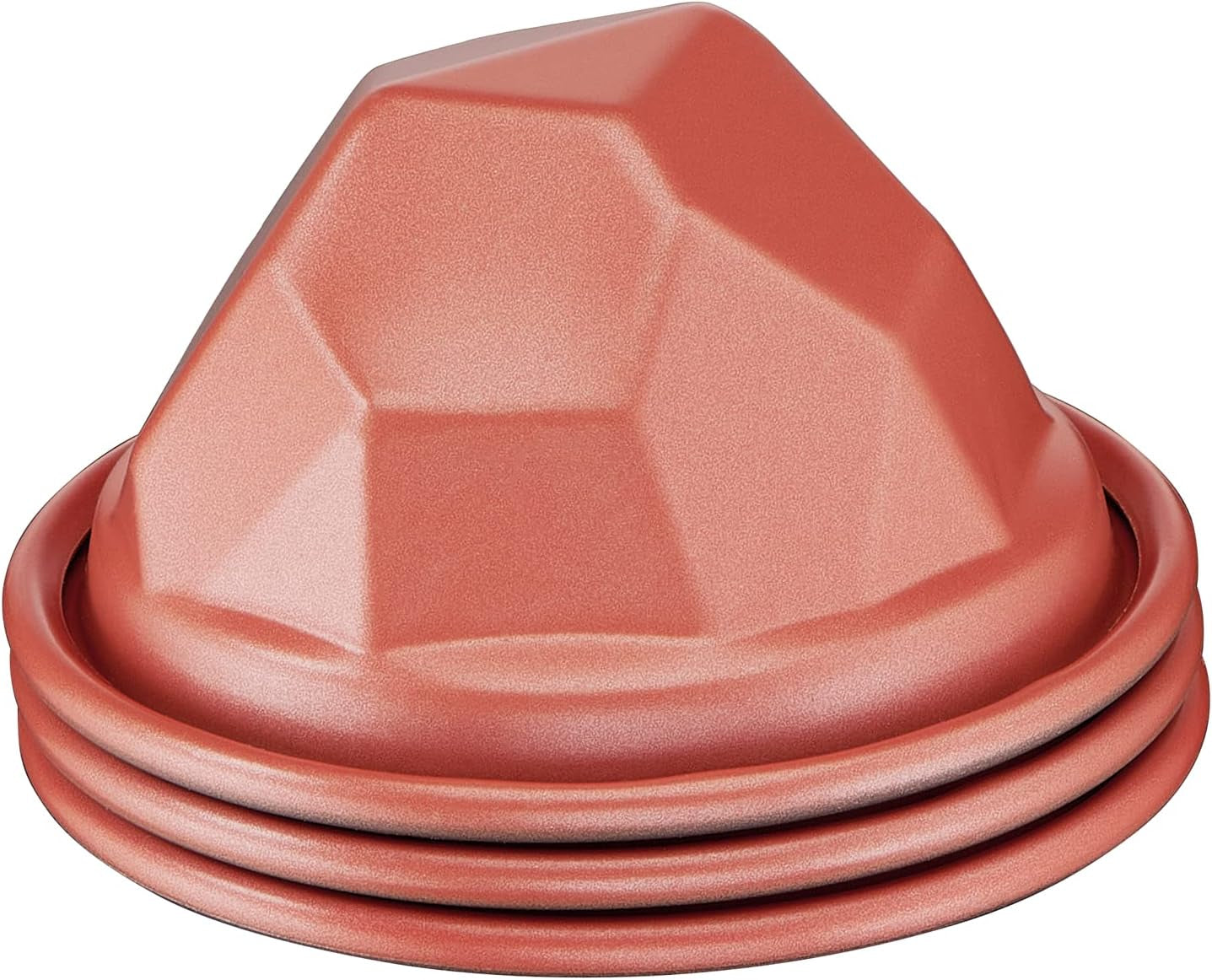 Tefal Creabake Muffins Creabake Backformen, 7,5 Cm, Antihaftbeschichtung, Stapelbares System, Kreative Rezepte Für Süßigkeiten Und Slate, Einfaches Backen, Eisenfarben Forme og bakker til bagning Naty Shop 3Er-Set Volcano