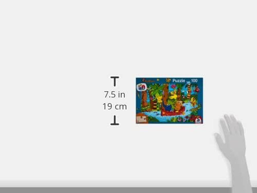 Șoarecele, în junglă (puzzle pentru copii) Puzzle Naty Shop