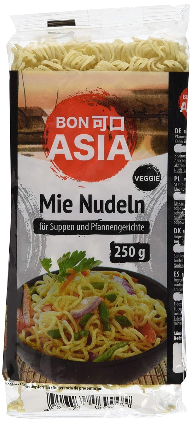 BONASIA Mie Noodle, ohne Ei, 250 g