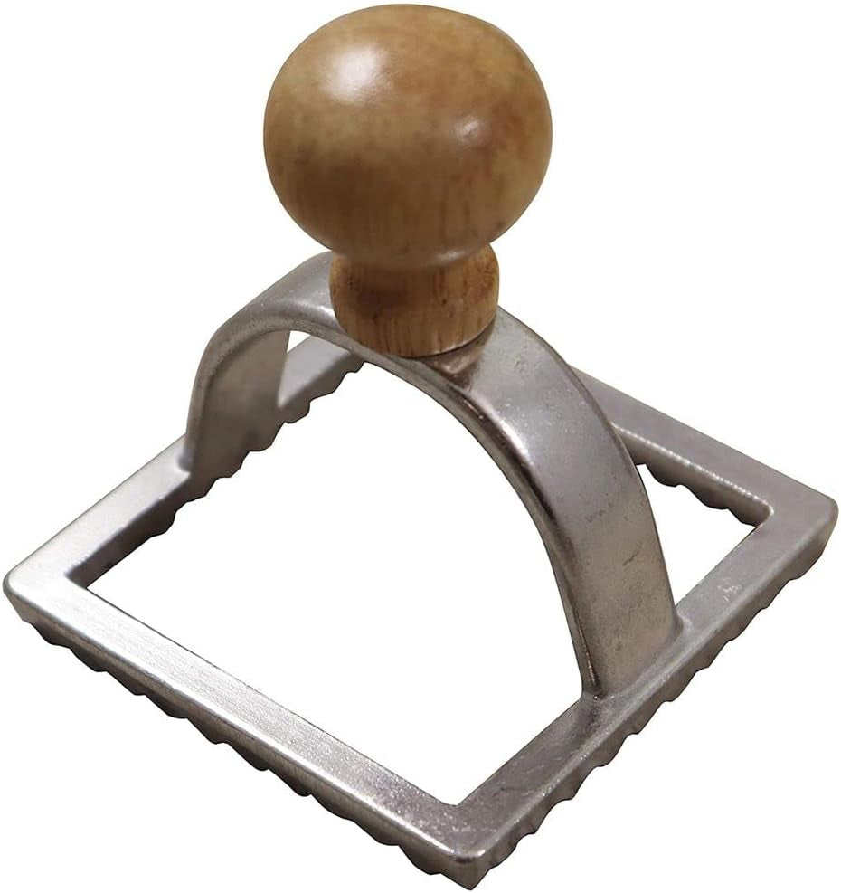 Fackelmann 40922 Formă pătrată pentru ravioli, 6,9 x 6,9 x 7,5 cm