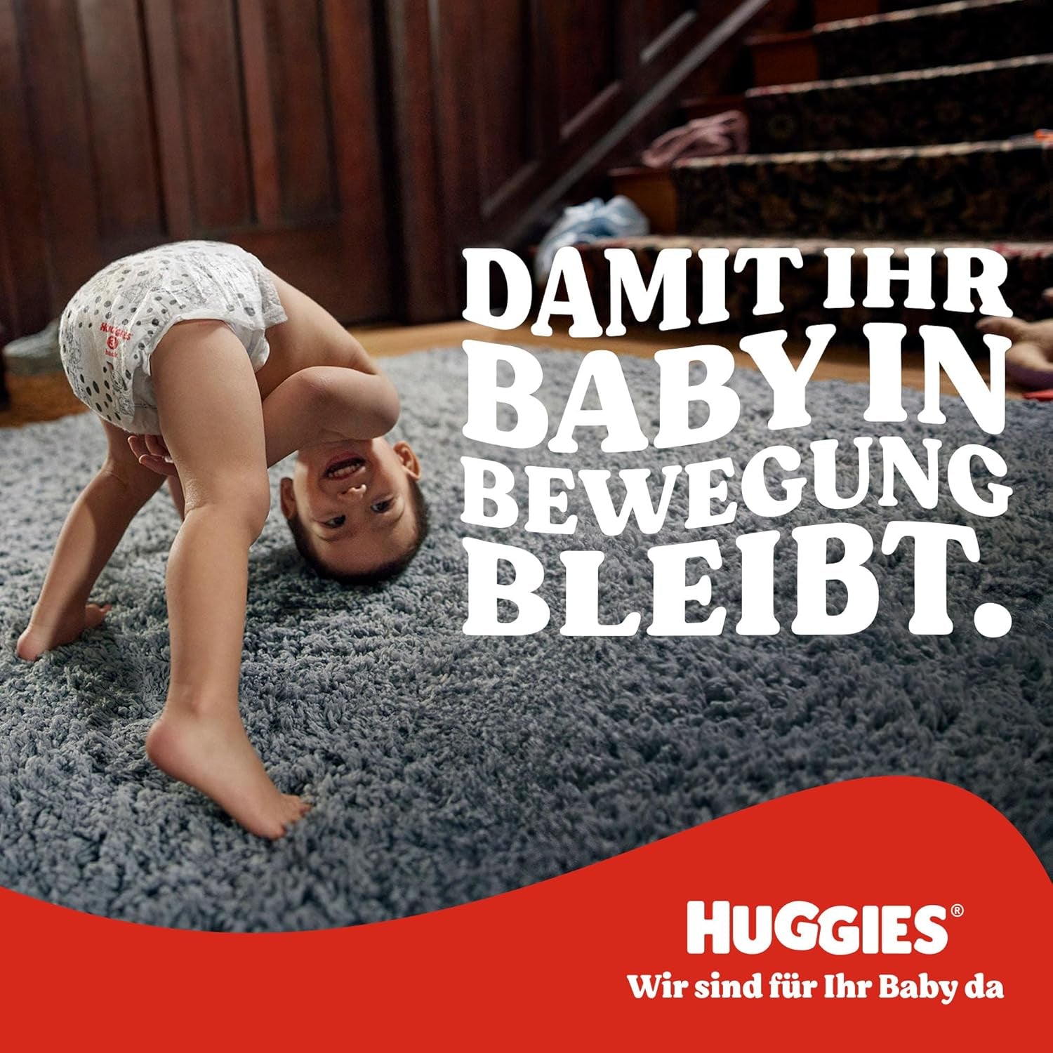 Huggies Little Movers Disney-bukser, størrelse 6, 96 antal (2 x 48), månedlig æske