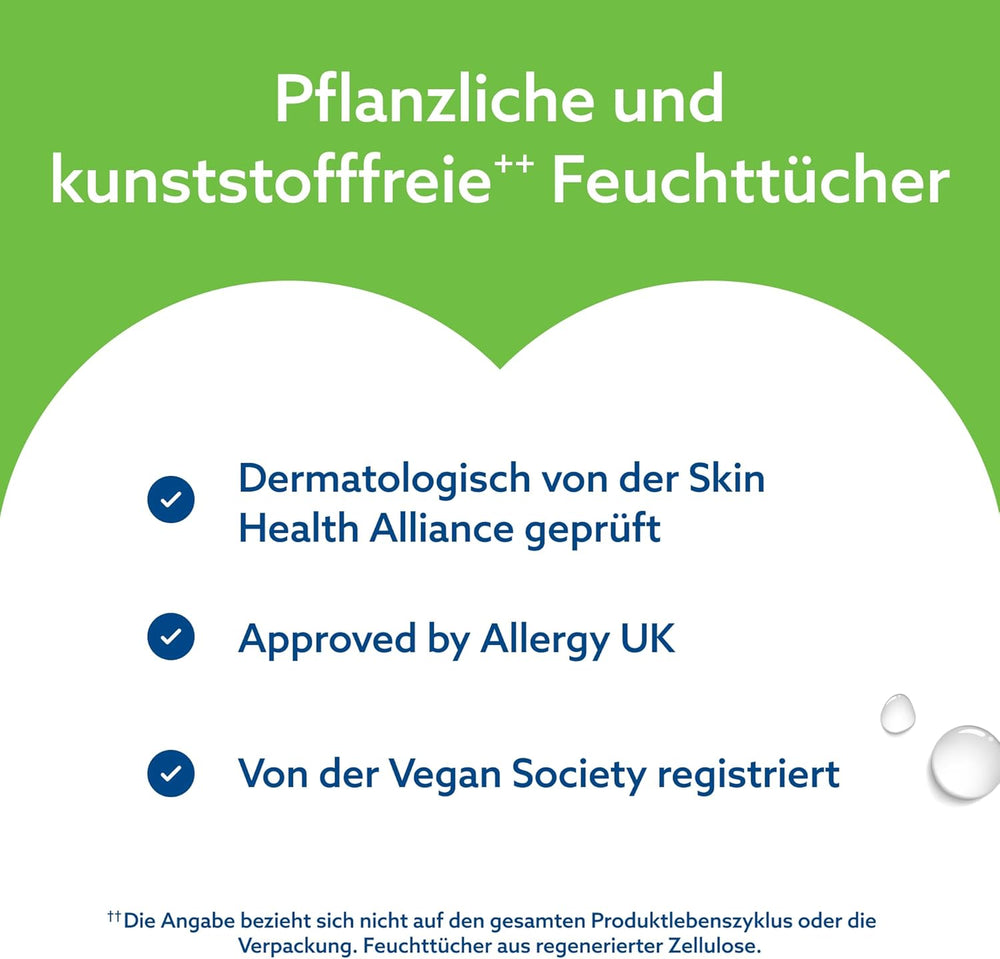 WaterWipes Sensitive+ Hydrating Boost vådservietter, hydrerende servietter, 360 stykker (6 pakke), 3 i 1 rene, pleje, hydrere, 99 % aloe vera vand, uparfumerede babyservietter