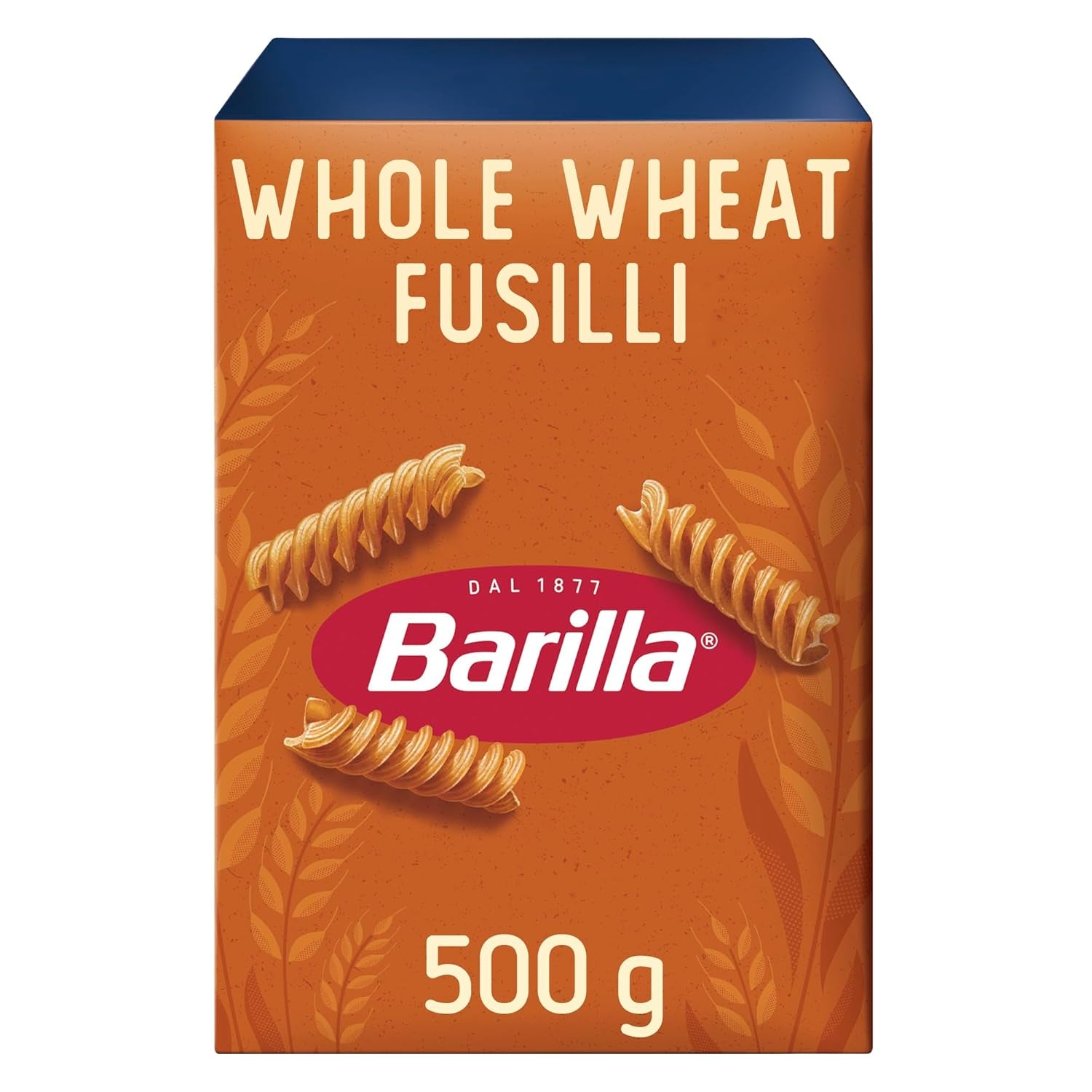 Barilla Pasta Integrale Fusilli – Semolina pasta med naturlige fibre, 500 g