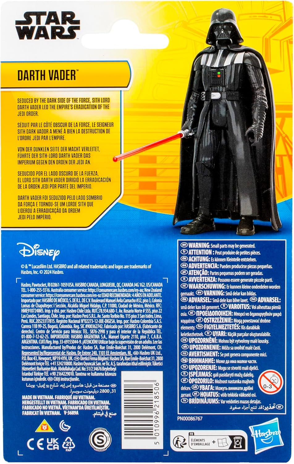 Star Wars Epic Hero Series Darth Vader figurină de acțiune (10 cm) Action figures Naty Shop