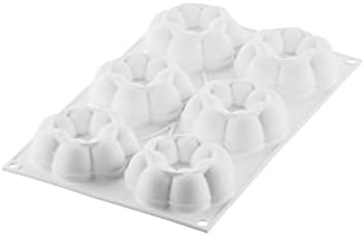 Silikomart, Silicon Trøffel Krone Form Ø 8,2 x H 2,9 cm, 6 hulrum, 90 ml Kitchen Naty Shop