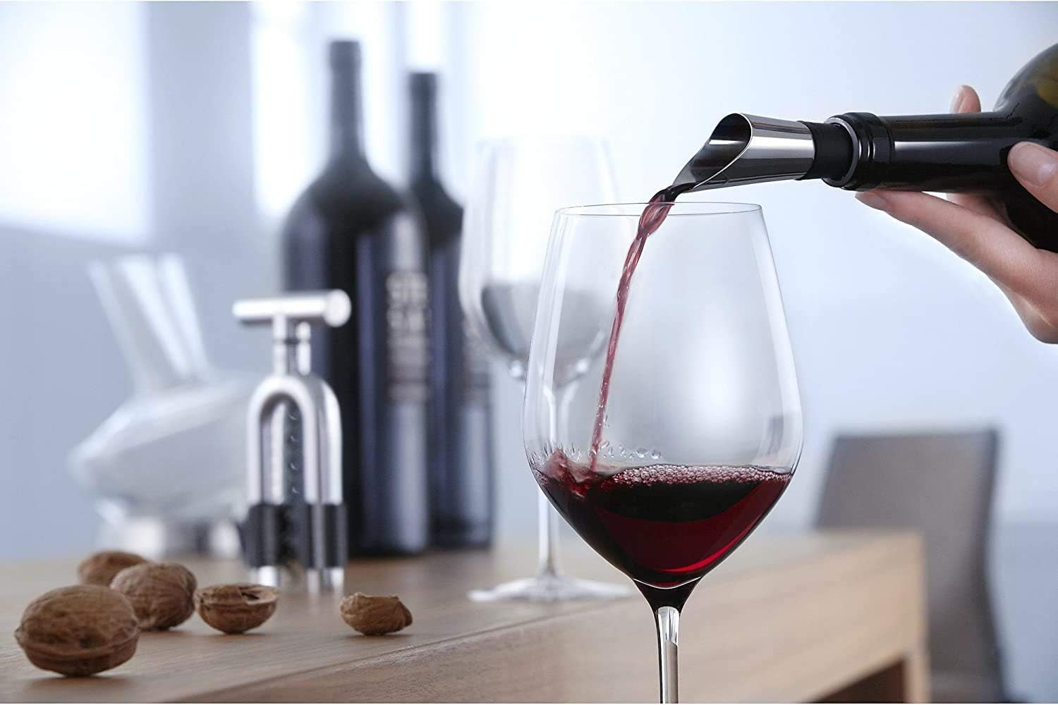 WMF Kult Besteck Sæt 12 Personen, 66 Teilig, 60 Teile Mit Servierbesteck, Monobloc-Messer, Cromargan Protect Poliert, Kratzbeständig, Spülmaschinenfest Kitchen Naty Shop