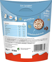 Kinder Balls Milk & Crispy Bits Sensations 90g – Mælkechokoladekugler med mælkefyld og kakaochips – Påskechokolade, påskeslik – påskegave og souvenir