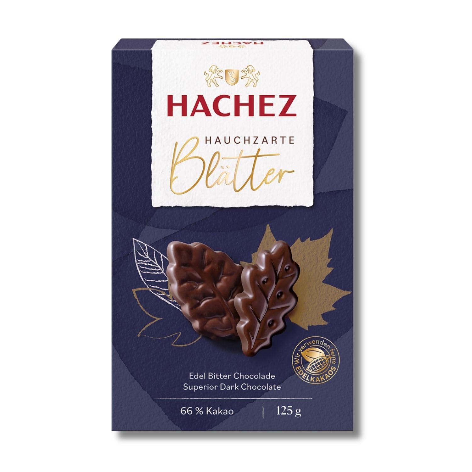 Hachez barer med fin sødmælk 44% 35g