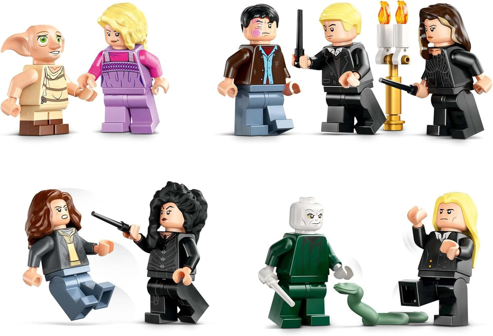 LEGO Harry Potter Malfoy Family Country Estate, fantastisk legetøj at samle og vise frem, gave til drenge, piger og fans af troldmandsverdenen, gaveide med 9 minifigurer 76453 Byggesæt Besuche den LEGO-Store