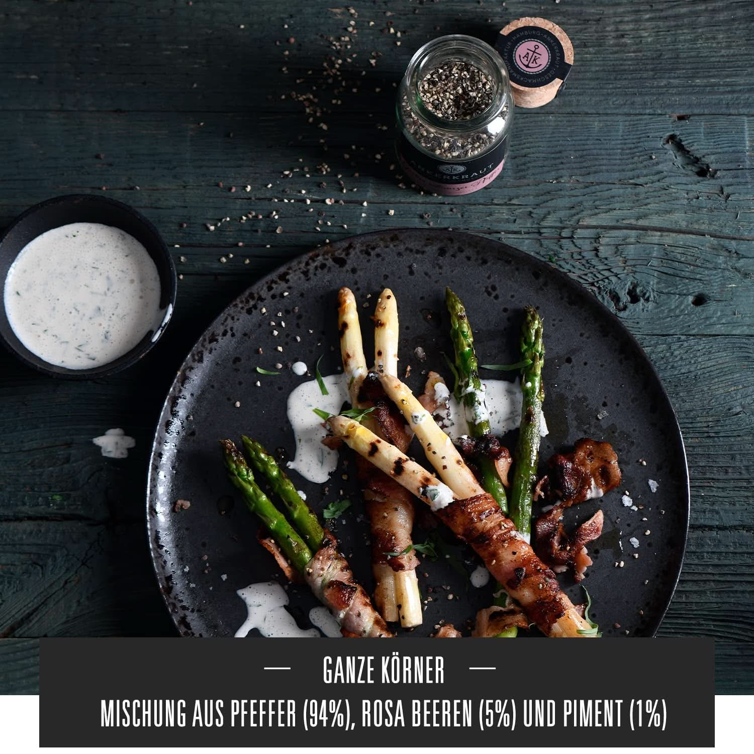 Ankerkraut Symphonie, peberblanding til krydring med aroma og smag, 140 gram Condiments Naty Shop