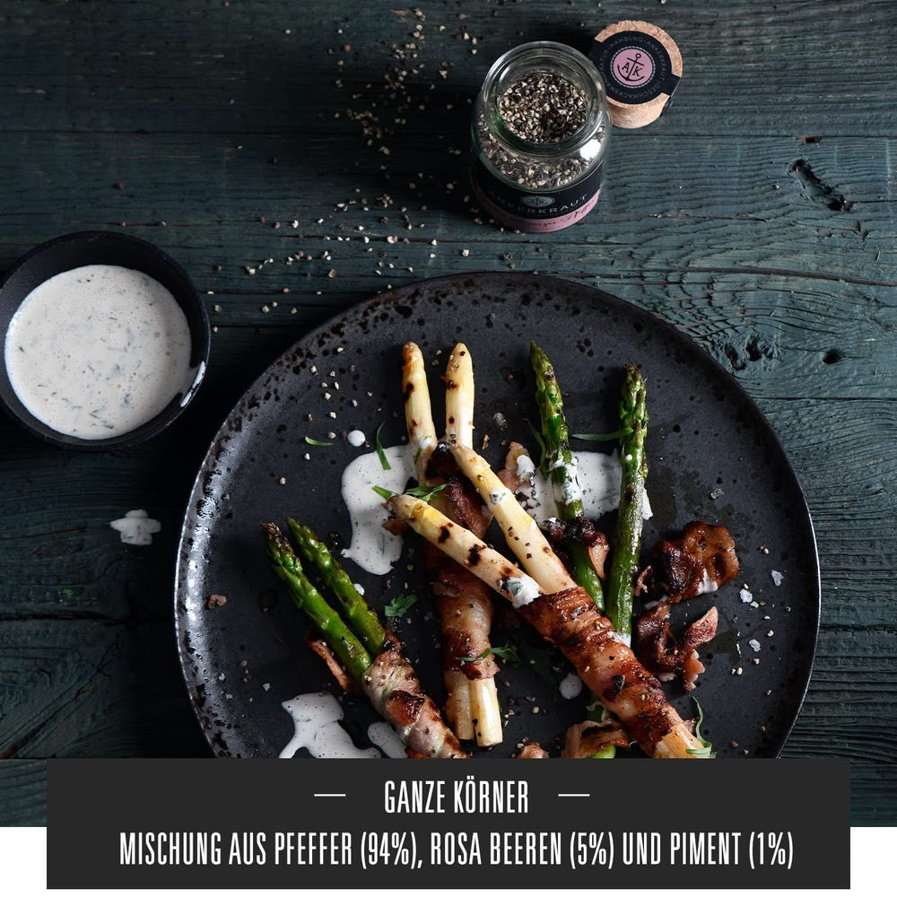 Ankerkraut Symphonie, peberblanding til krydring med aroma og smag, 140 gram Condiments Naty Shop