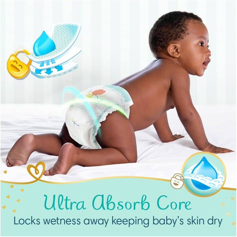 Pampers scutece mărimea 0 (<3 kg), Premium Care scutece, 30 bucăți Mama si Copilul Naty Shop