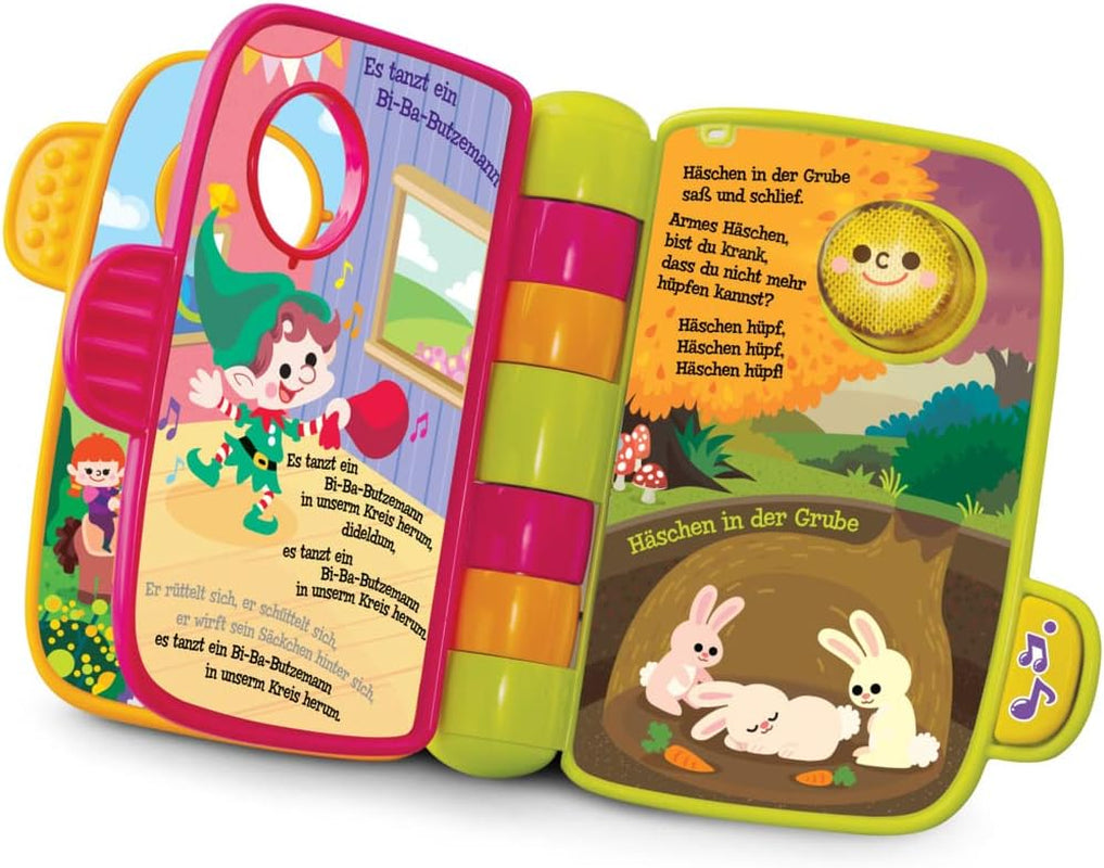 Cartea de cântece a bebelușului Vtech Jucarii Bebe Naty Shop