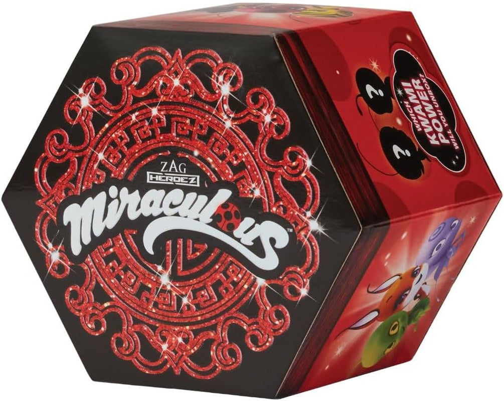 Bandai - Miraculous - Pachet de 8 Kwamis - Colecția de mini figurine Miraculous - Joc Miraculous Box Set de 8 Kwamis - Little Sweet Miraculous Ladybug Figures - Jucării de la 4 ani - P50532 Action figures Naty Shop Figurina Miraculous (o singura figurina)