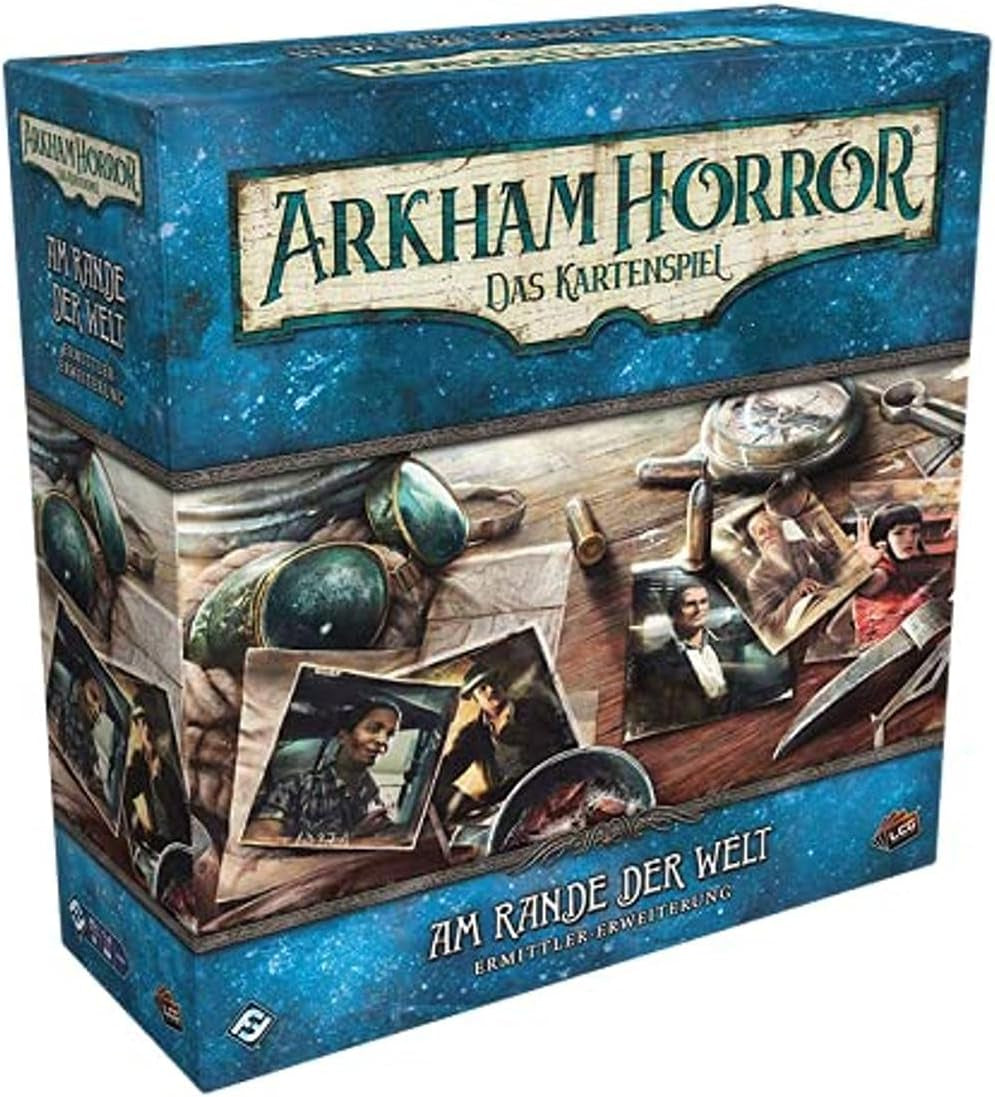 Fantasy Flight Games, Arkham Horror: LCG, Core Game, Expert Game, Card Game, 1-4 spillere, i alderen 14+, 45+ minutter, tysk, flerfarvet, farverigt