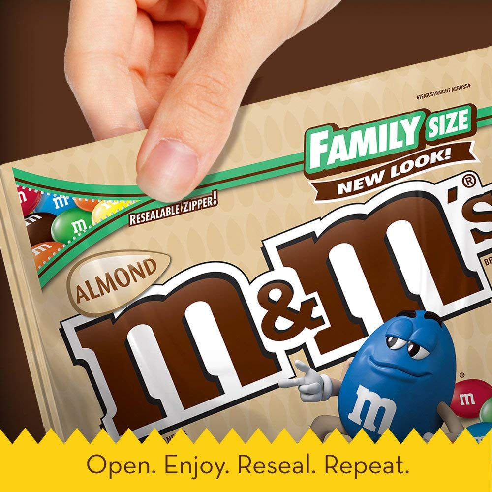 Chokolade med mandler (451 g)