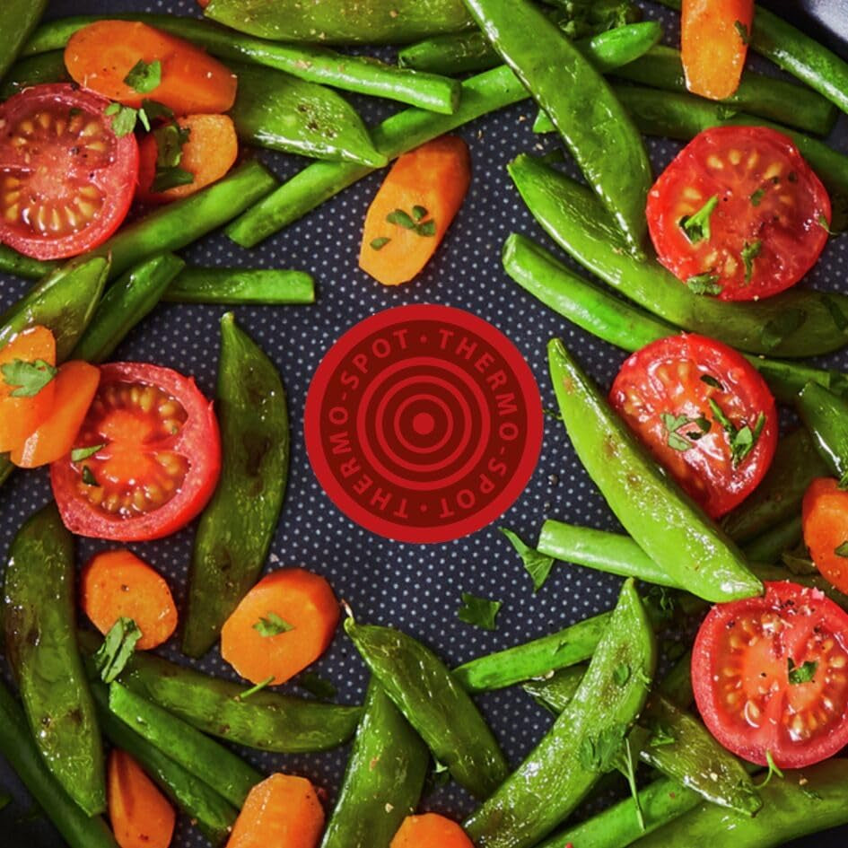 Tefal Duetto, indicator de temperatură Thermo-Spot Oale si Tigai Naty Shop