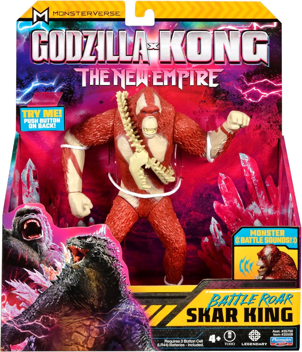 Godzilla X Kong: New Empire Battle Roar Skarking, Figuri de acțiune, 17 cm Action figures Naty Shop