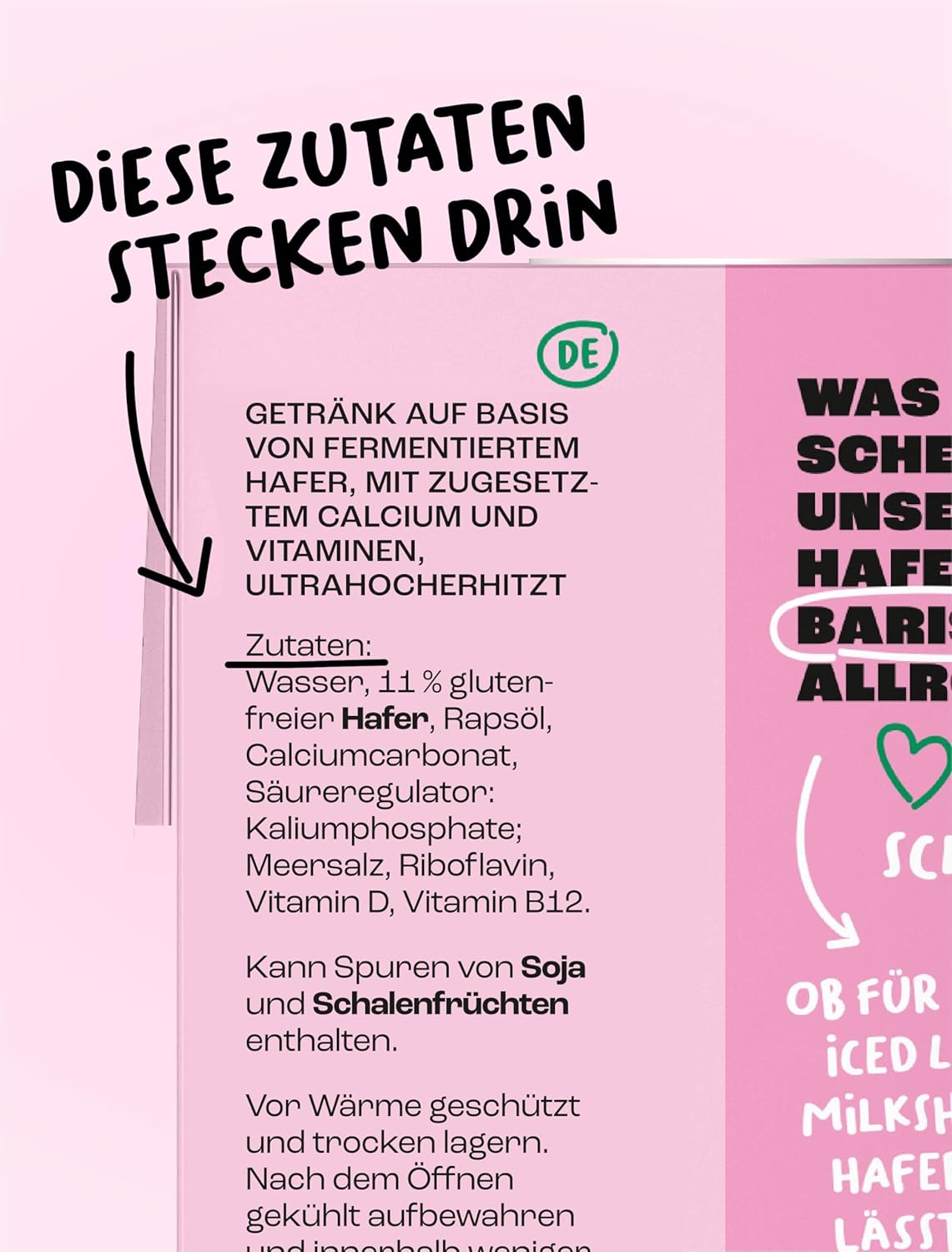 Lazy Heroes Hafer Barista Drink - Perfekt glutenfri vegansk skum