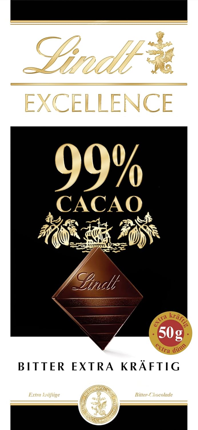Lindt Excellence 78 procent kakaobar - kakao intensitet persistens vegansk bar 100 g ideel gave