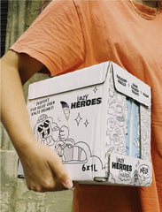 Lazy Heroes Hafer Vegetar Havredrik Glutenfri med D-vitamin
